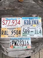 5 Amerikaanse nummerplaten., Ophalen, Zo goed als nieuw