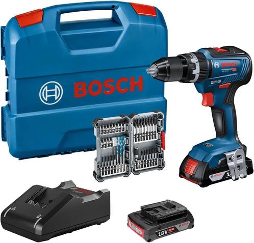 Bosch Professional GSB 18V-55 draadloze slagboorschroevendra, Bricolage & Construction, Outillage | Foreuses, Neuf, Foreuse et Perceuse