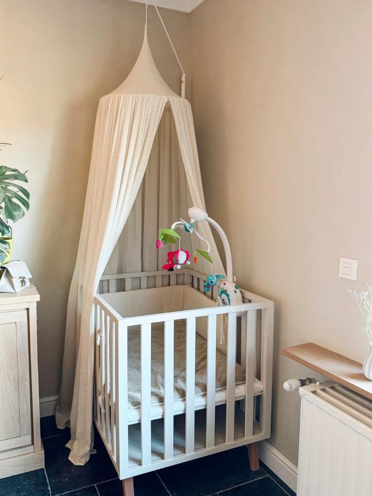 Babypark Quax in Clay, Kinderen en Baby's, Babyparken, Zo goed als nieuw, Rechthoekig, In hoogte verstelbaar, Ophalen