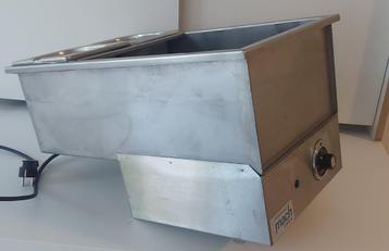 Inbouw bain marie + 6 potten + 6 deksels 150€ beschikbaar voor biedingen
