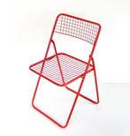 Niels Gammelgaard Ted Net vintage Ikea design klapstoel, Huis en Inrichting, Stoelen, Ophalen, Zo goed als nieuw, Metaal