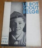 Le Boy Scout belge de septembre 1932 Hergé Tintin Scoutisme, Collections, Personnages de BD, Livre ou Jeu, Tintin, Utilisé, Enlèvement ou Envoi