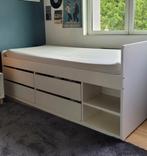 Eenpersoonsbed, 90 cm, Moderne, Eenpersoons, Wit