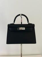 Authentieke Hermès Mini Kelly II, Handtassen en Accessoires, Verzenden, Zo goed als nieuw, Zwart