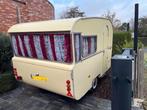 Caravan oldtimer Huart 1966 630 kg, Caravans en Kamperen, Overige merken, Treinzit, Particulier, 500 - 750 kg
