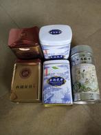 BLIKKEN : CHINESE THEE- EN KOFFIEDOZEN, Verzamelen, Blikken, Ophalen of Verzenden, Thee