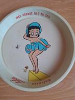 Betty Boop Mexicaans metalen reclamebakje 1960., Verzamelen, Ophalen of Verzenden, Gebruikt, Mens