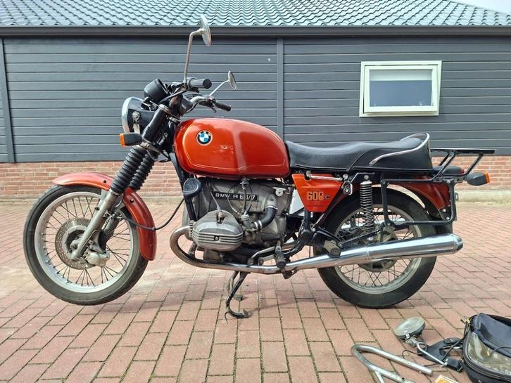 BMW R60/7 1978 oldtimer motor boxer start met papieren R100, Motoren, Motoren | Oldtimers, Ophalen