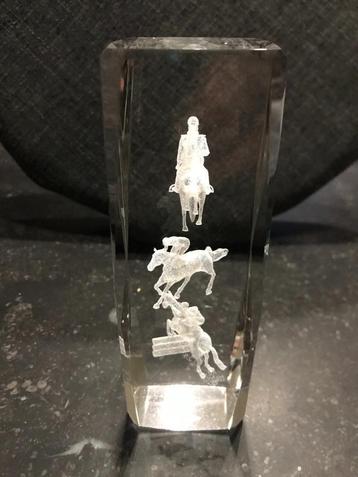 3D-lasergravure op kristal beschikbaar voor biedingen