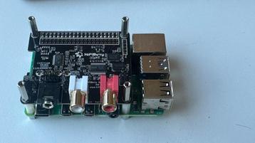 Raspberry Pi 4 Model B + HiFiBerry DAC+ ADC Pro + Powersuply beschikbaar voor biedingen