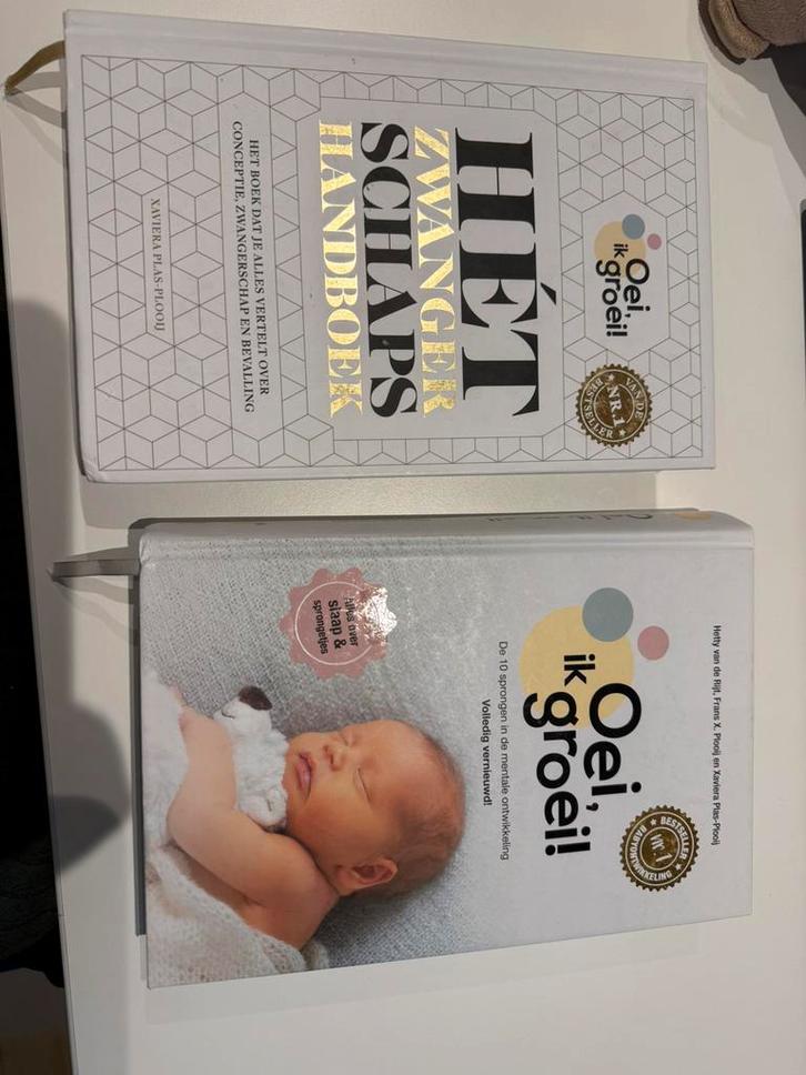 Hét zwangerschapshandboek + Oei, ik groei, Livres, Livres pour enfants | 0 an et plus, Enlèvement