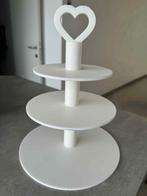Elegante 3-Laags Hartjes Etagère, Huis en Inrichting, Overige materialen, Overige typen, Nieuw, Ophalen of Verzenden