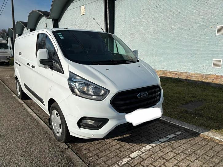 ford transit custom 2.0 diesel, Auto's, Bestelwagens en Lichte vracht, Particulier, ABS, Achteruitrijcamera, Adaptive Cruise Control