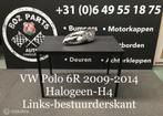 VW Polo 6R Koplamp Links Halogeen 2009 2014 Origineel, Utilisé, Enlèvement ou Envoi