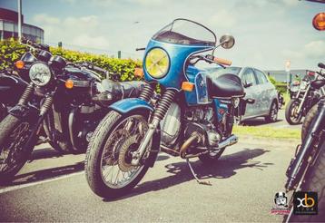 BMW R75/6 1975 Monza blue in concourstaat