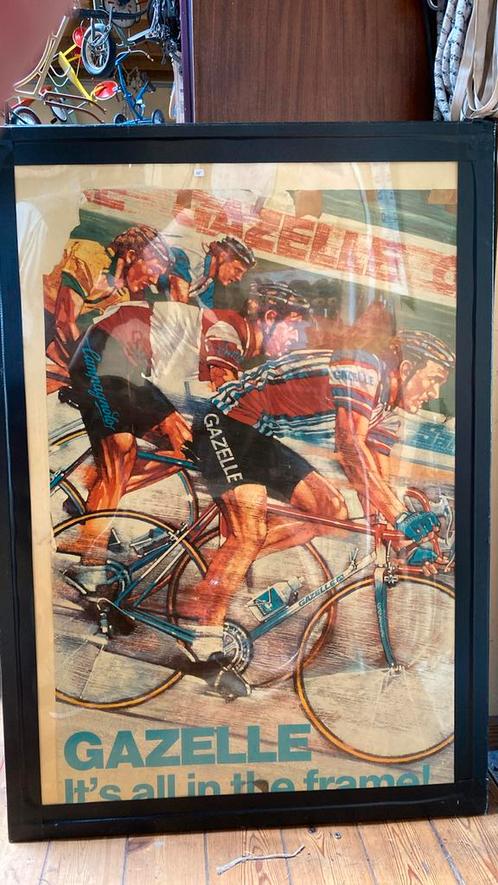 Racefiets posters jaren 70-80-90, Verzamelen, Merken en Reclamevoorwerpen, Ophalen of Verzenden