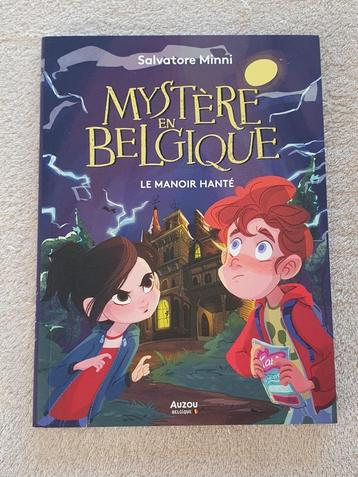 Livre Mystère en Belgique - Le manoir hanté - NEUF disponible aux enchères