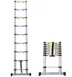 telescoopladder ladder telescopisch 3,80 en 4,40 cm , NIEUW!, Doe-het-zelf en Bouw, Nieuw, Ophalen of Verzenden, Ladder, Opvouwbaar of Inschuifbaar