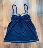 Donkerblauw topje Lee Cooper maat S, Lee cooper, Gedragen, Verzenden, Blauw