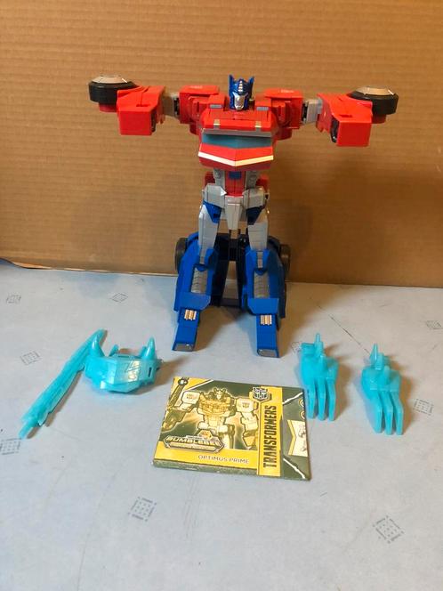 Transformers Optimus Prime 26cm Hasbro, Collections, Transformers, Comme neuf, Enlèvement ou Envoi