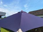 Nieuwe parasol, donkerblauw, diameter 3,4 m , incl hoes, Enlèvement, Neuf