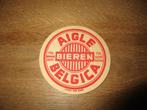 BIERVILTJE SOUS-BOCK BIEREN AIGLE-BELGICA BRUGGE GENT-tel nr, Ophalen of Verzenden, Zo goed als nieuw, Viltje(s)