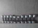 Dumbell set, Sport en Fitness, Fitnessmaterialen, Ophalen, Gebruikt