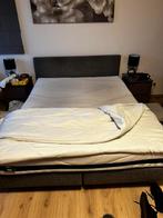 Boxpring bed 160x200 met of zonder matras, Huis en Inrichting, Slaapkamer | Boxsprings, Ophalen, Gebruikt, Tweepersoons, 200 cm