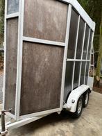paarden trailer, Dieren en Toebehoren, Ophalen, Gebruikt, Hout, 1½-paards trailer