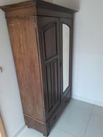 Antieke halkast om jassen in te hangen en met schuif., Antiek en Kunst, Ophalen