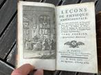 Livre ancien. Leçons de physique expérimentale, Ophalen of Verzenden, Gebruikt