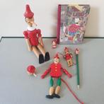 Pinokkio houten pop en accessoires, Enlèvement ou Envoi