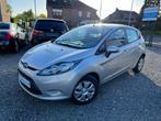 Ford Fiesta 1.2i benzine, 2011, Airco, 123.219 km +Garantie, Te koop, Zilver of Grijs, Stadsauto, Benzine