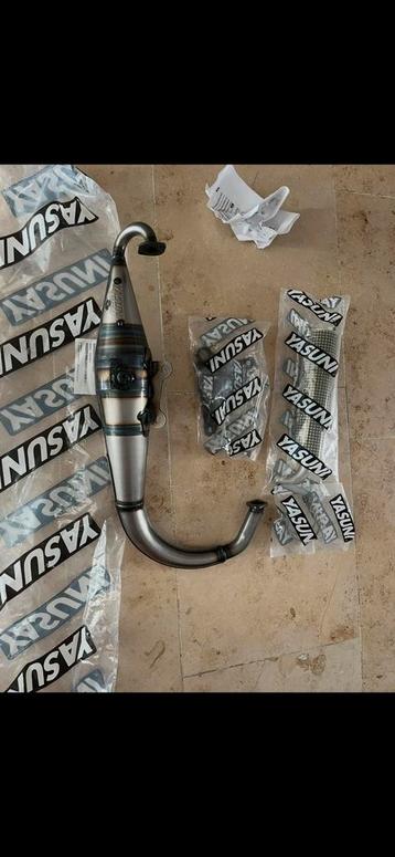 Yasuni kevler uitlaat voor booster mbk nieuw! beschikbaar voor biedingen