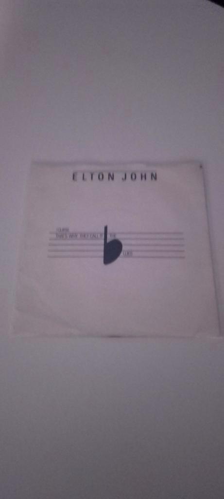 Elton John - I Guess, Cd's en Dvd's, Vinyl Singles, Gebruikt, Ophalen of Verzenden