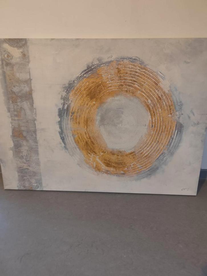 abstracte canvas, Antiek en Kunst, Kunst | Schilderijen | Abstract, Ophalen