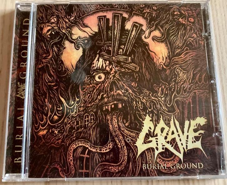 Grave : Burial ground cd, Cd's en Dvd's, Cd's | Hardrock en Metal, Ophalen of Verzenden