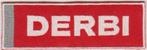 Derbi stoffen opstrijk patch embleem #1, Verzenden, Nieuw