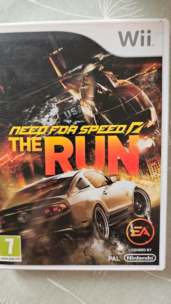 Need For Speed The Run, Wii, Games en Spelcomputers, Games | Nintendo Wii, Zo goed als nieuw, Overige genres, Vanaf 12 jaar, Ophalen of Verzenden