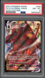 Charbon VMAX PSA 8 - 099/185 - Tension vive 2020, Enlèvement ou Envoi, Comme neuf, Cartes en vrac