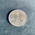Munt België 250 frank 1996, Postzegels en Munten, Zilver, Ophalen