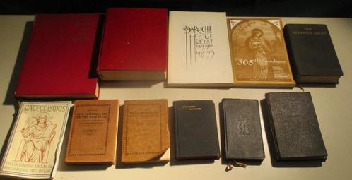 9 Oude Franstalige Godsdienstige Boeken, Boeken, Godsdienst en Theologie, Ophalen of Verzenden