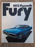 PLYMOUTH FURY 1972 USA BROCHURE 22 PAGINA'S IN REDELIJK GOED, Boeken, Ophalen of Verzenden, Gelezen, Overige merken