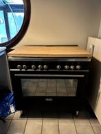 Gasfornuis 5 pitten met electrische oven, Ophalen, Gebruikt, 60 cm of meer, Gas