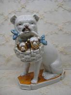 ANTIEKE PORSELEINEN HOND  2, Ophalen of Verzenden