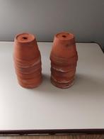 Terracotta potjes, Ophalen, Gebruikt, Rond, Tuin