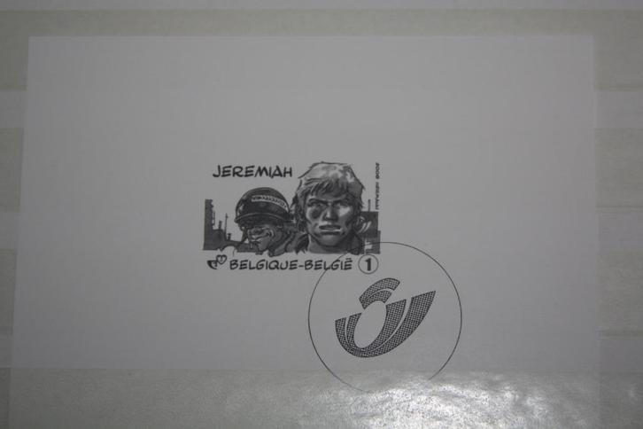 niet aangenomen ontwerp vel , Jeremiah 2008, Verzamelen, Stripfiguren, Nieuw, Overige typen, Overige figuren, Ophalen of Verzenden