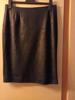 Nieuw lederlook rok  "GIOVANE "  l, Ophalen of Verzenden, Nieuw, Zwart