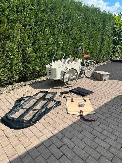 Johnny Loco elektrische bakfiets driewieler gratis rek+mand, Fietsen en Brommers, Fietsen | Bakfietsen, Johnny Loco, Ophalen
