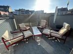 Retro/Vintage loungeset + 4 stoelen, Tuin en Terras, Ophalen, Zo goed als nieuw, Loungeset